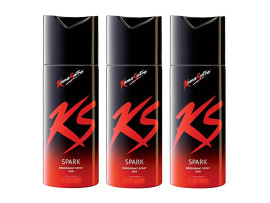 Kama Sutra Spark Deodorant for Men, 45ml (Pack of 3)